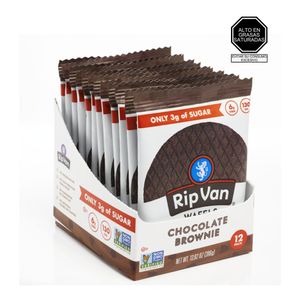 RIP VAN WAFELS CHOCOLATE BROWNIE – 12X33G