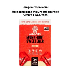 LAKANTO ENDULZANTE GOLDEN – 800X3G